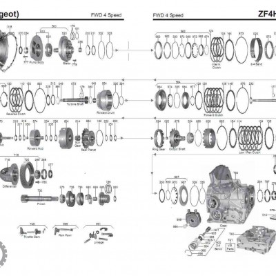 АКПП - 4HP14